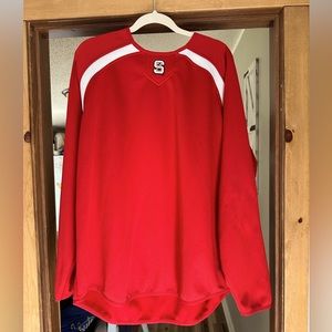 NC STATE MAJESTIC WAFFLE PATTERN PULLOVER SIZE XL